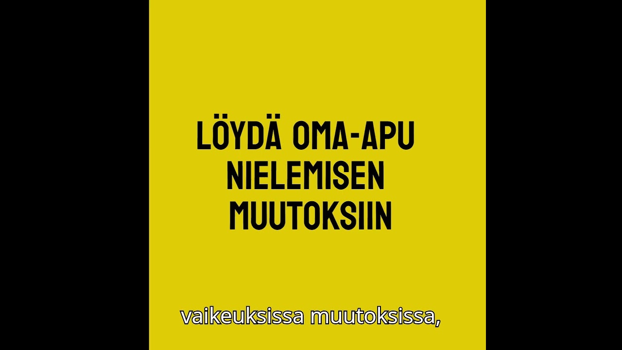 Haasteita nielemisessä? Mitä tietää ja miten edetä #nielemisvaikeus #nielemisenhaaste #nieleminen